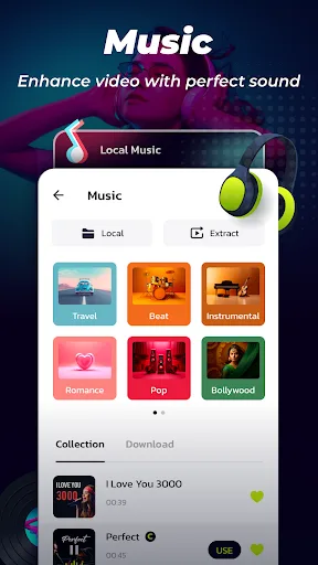 Crea vídeos con fotos y música screenshot 4