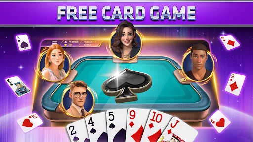 Spades: Classic Card Game screenshot 1