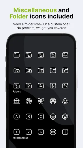 Caelus White: linear icon pack screenshot 5