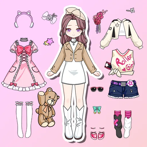 Sweet Paper Doll Dress Up DIY