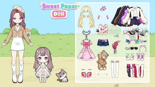 Sweet Paper Doll Dress Up DIY screenshot 2