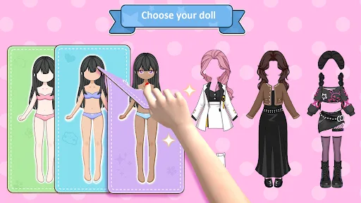 Sweet Paper Doll Dress Up DIY screenshot 5