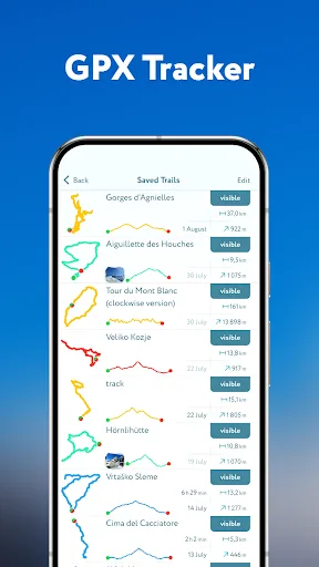 PeakVisor - 3D Maps & Peaks ID screenshot 5