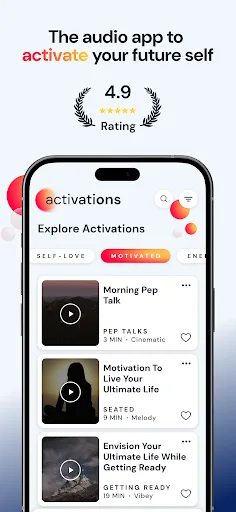 Activations: Daily Motivation screenshot 1