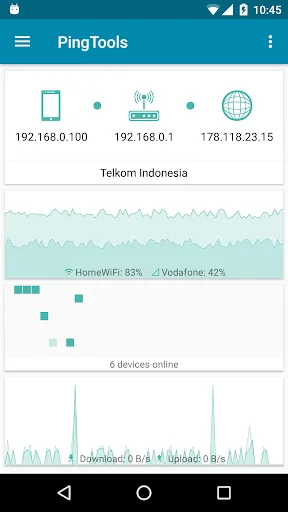 PingTools Network Utilities screenshot 1