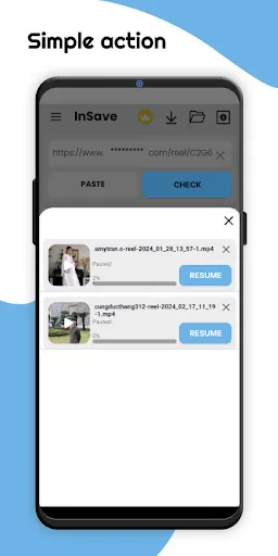 InSave: Download story & video screenshot 1