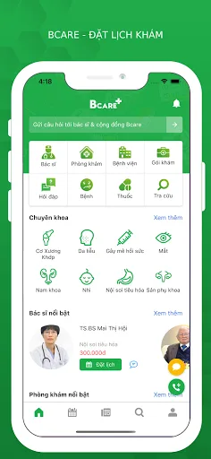 Bcare - Đặt lịch khám screenshot 1