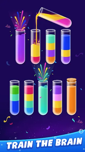 Water Sort: Tubos de Color screenshot 5