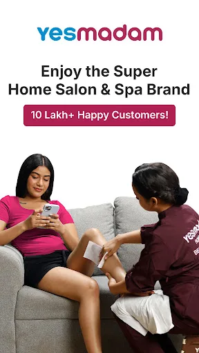 YesMadam Salon & Spa at Home screenshot 1