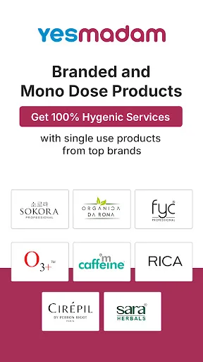 YesMadam Salon & Spa at Home screenshot 3