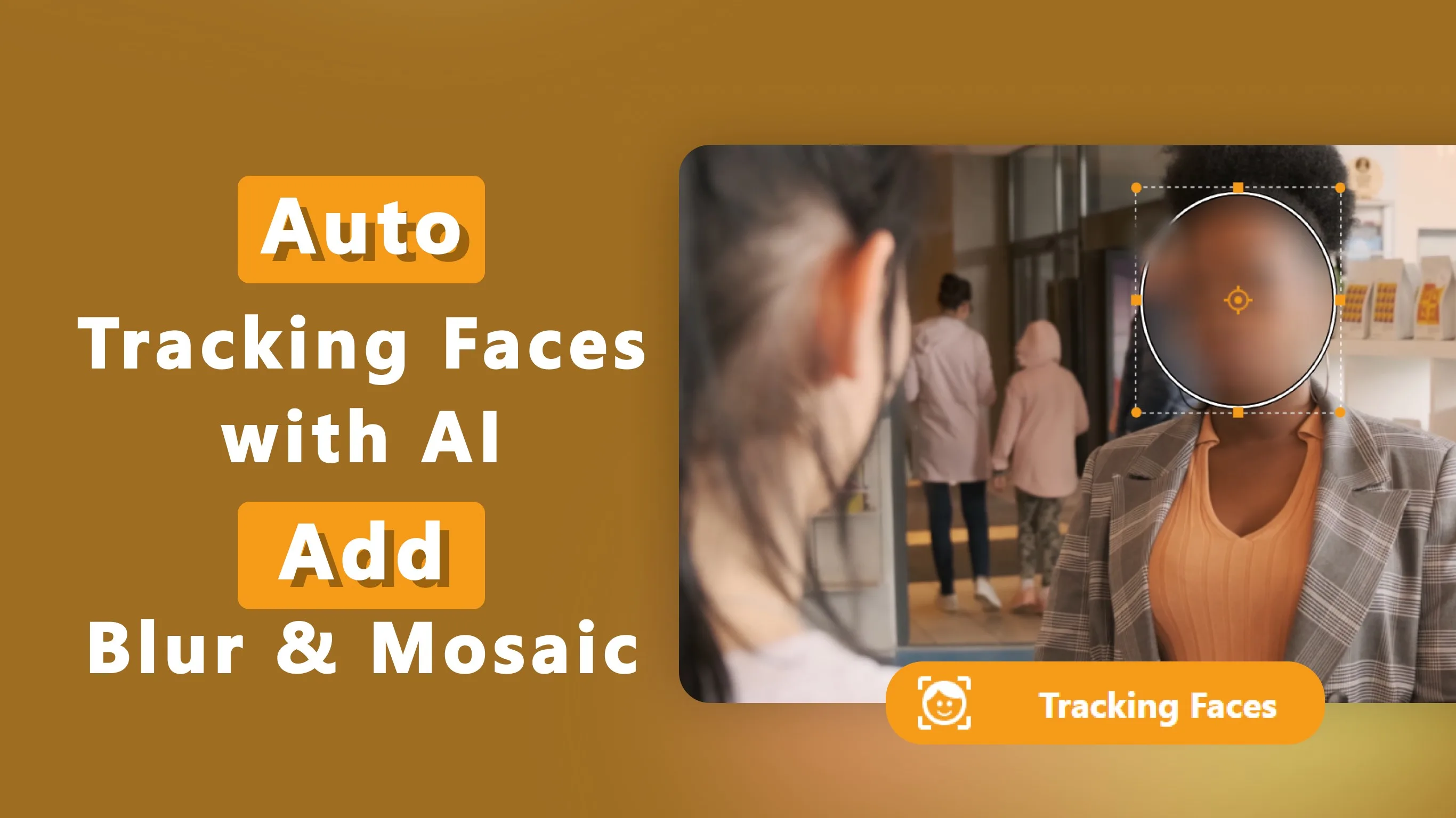 Blur Face - Motion Tracking Video Editor screenshot 1