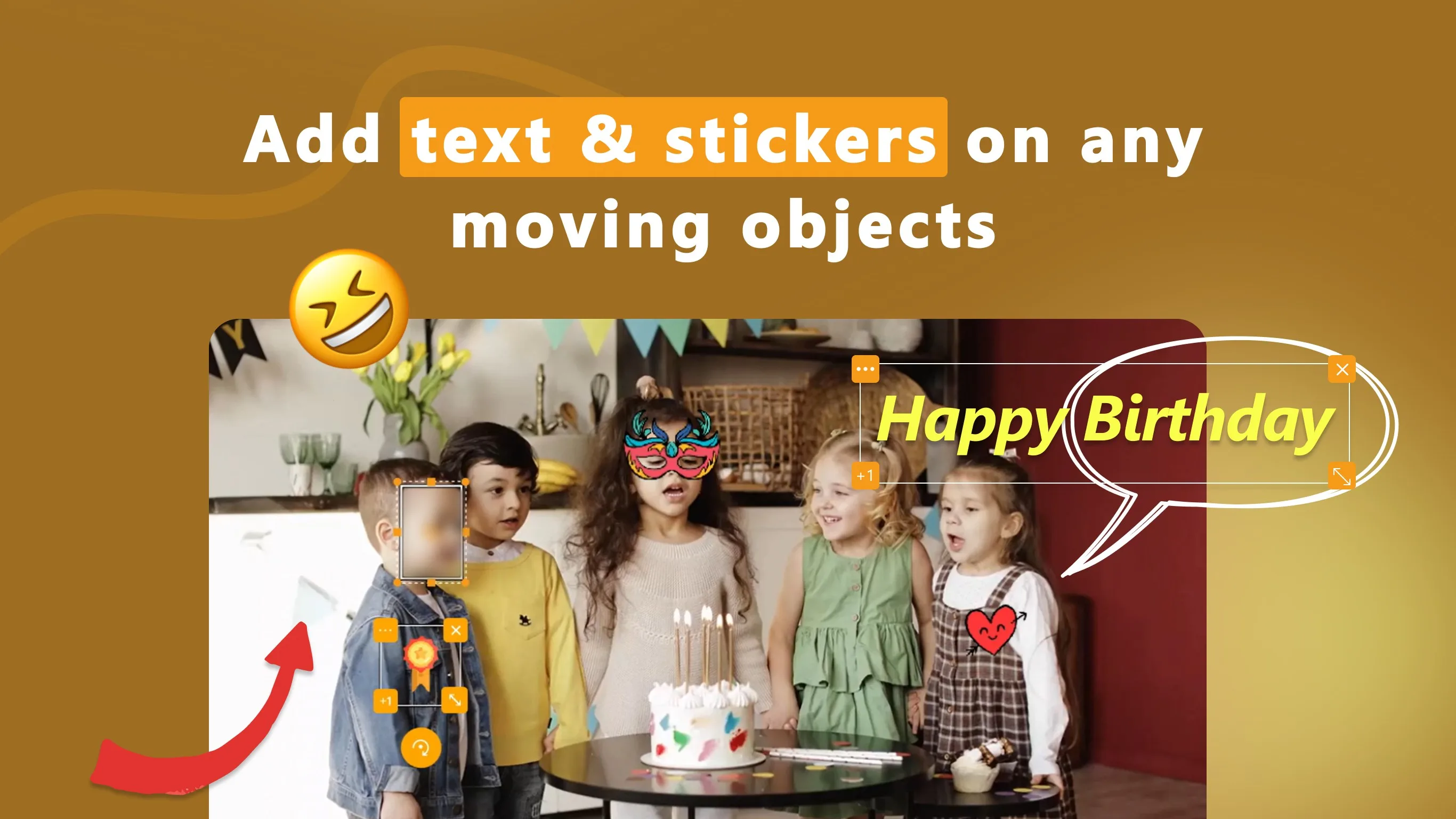 Blur Face - Motion Tracking Video Editor screenshot 3