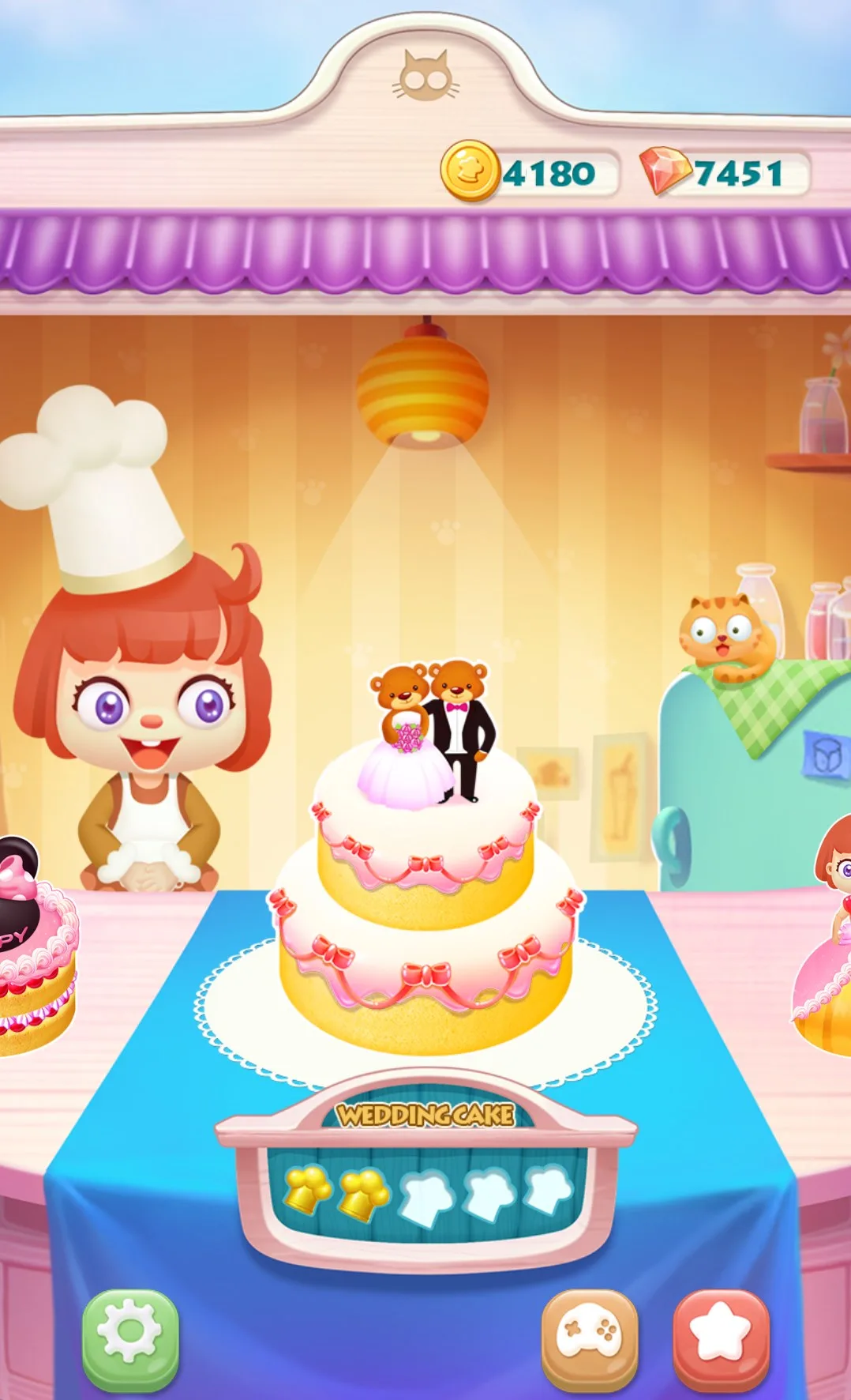 Kid Bake Shop-Cake Restaurante screenshot 1