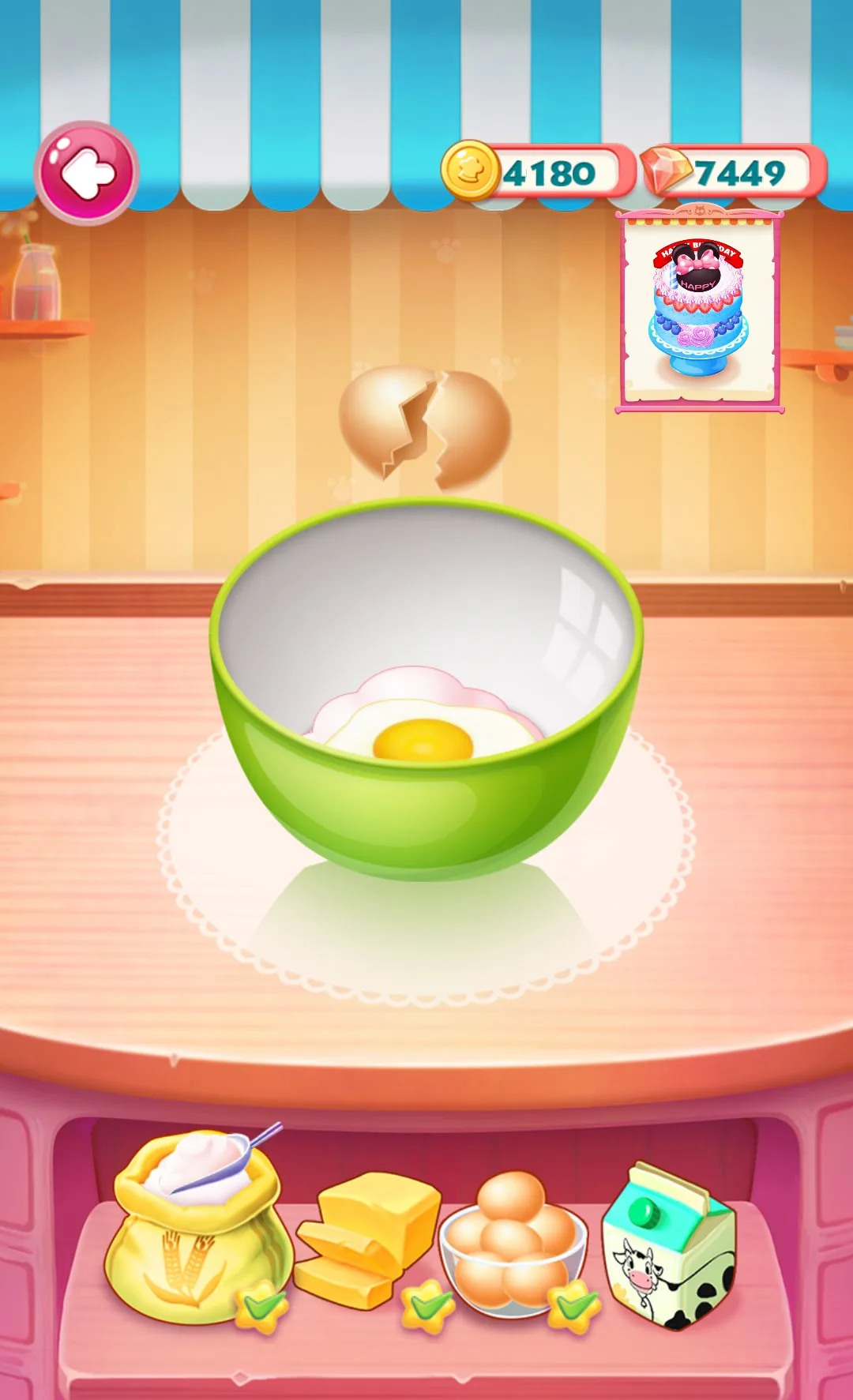 Kid Bake Shop-Cake Restaurante screenshot 2