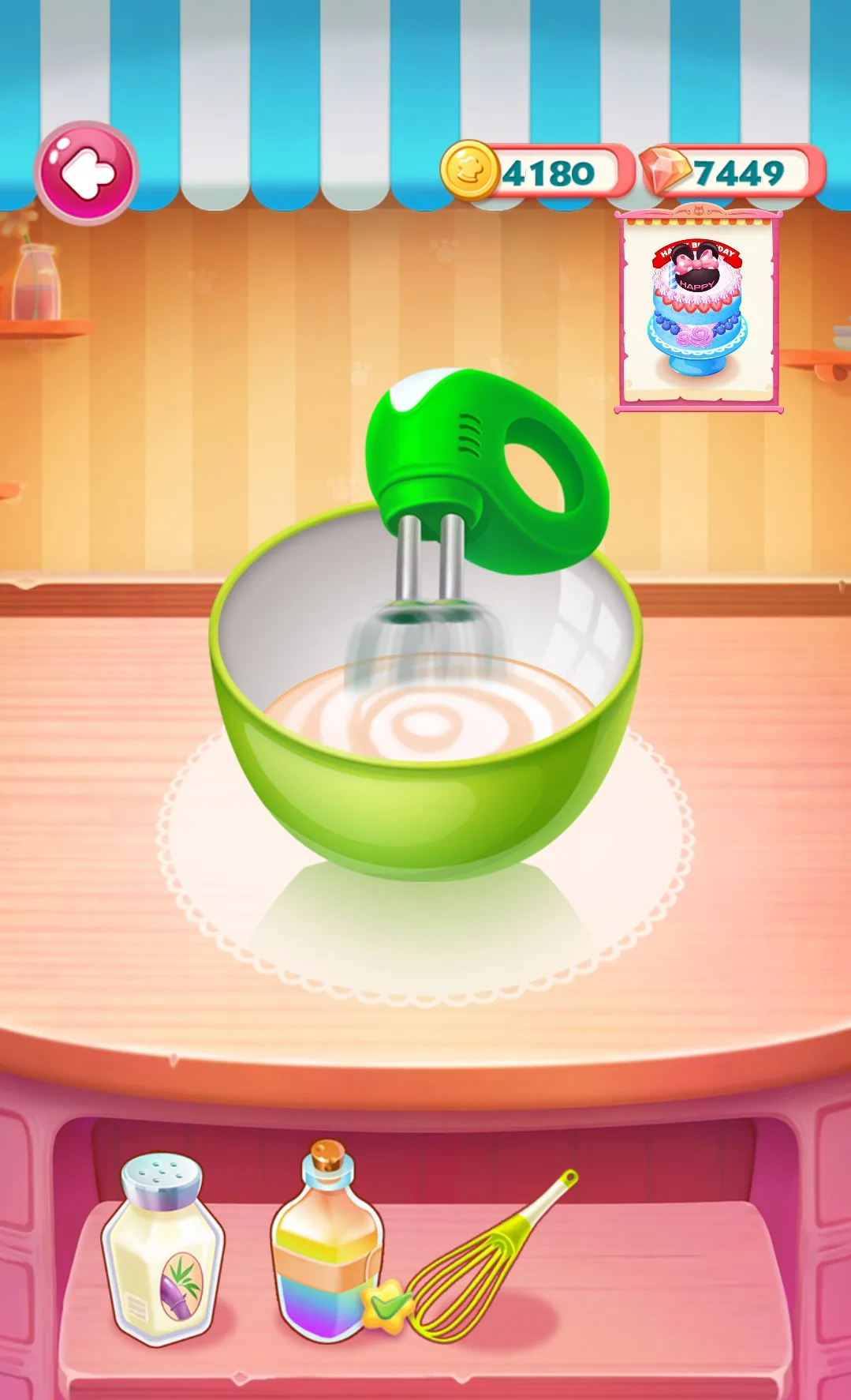 Kid Bake Shop-Cake Restaurante screenshot 3