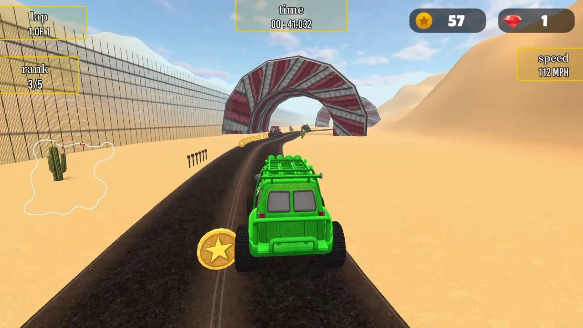 Super Kids Racing : Remastered Demo screenshot 1