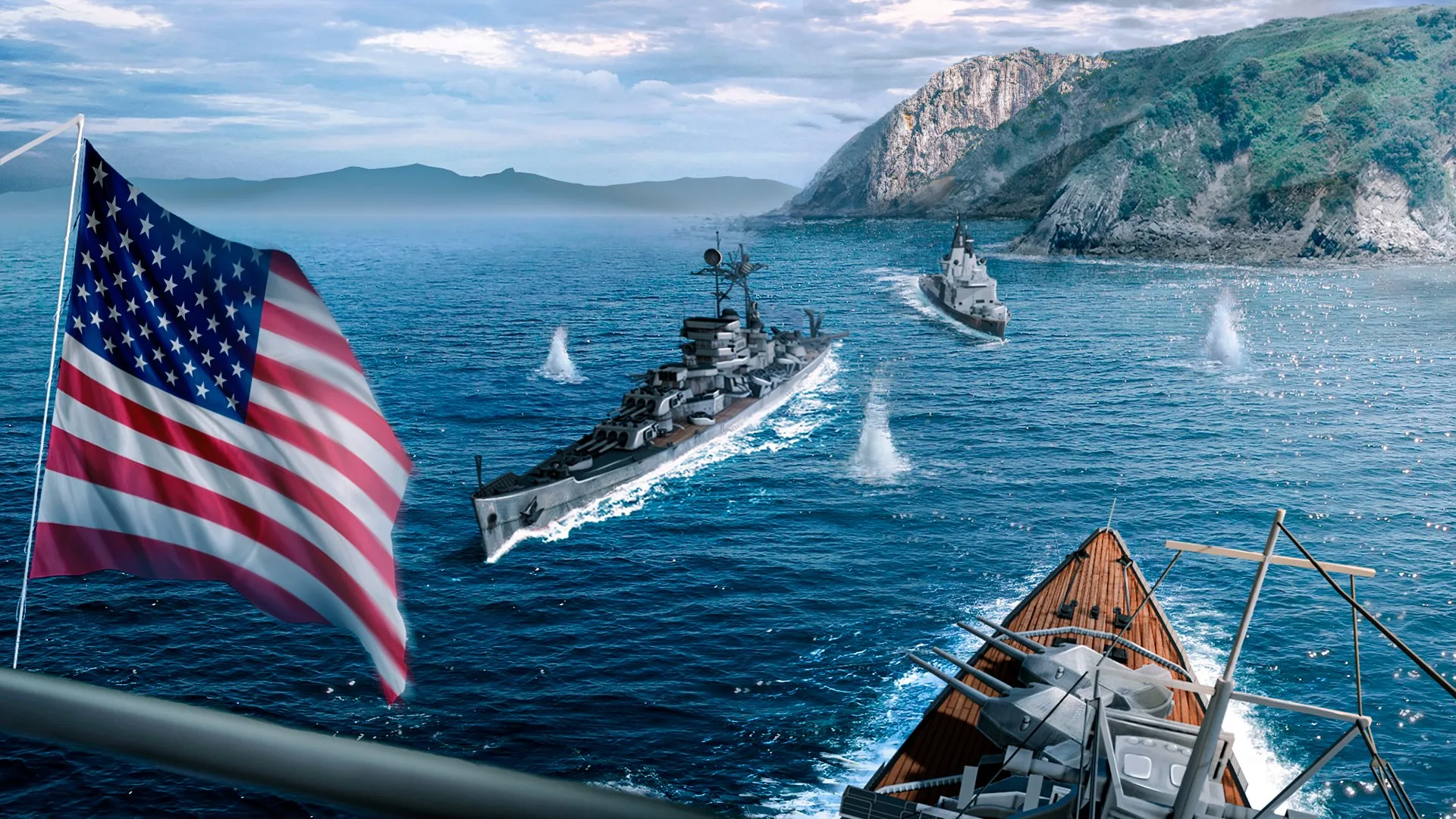 Force of Warships: Гра в Морський бій, Морська Військова Битва screenshot 4