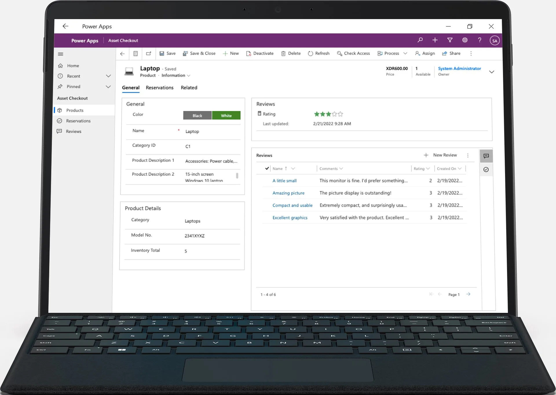 Power Apps screenshot 1