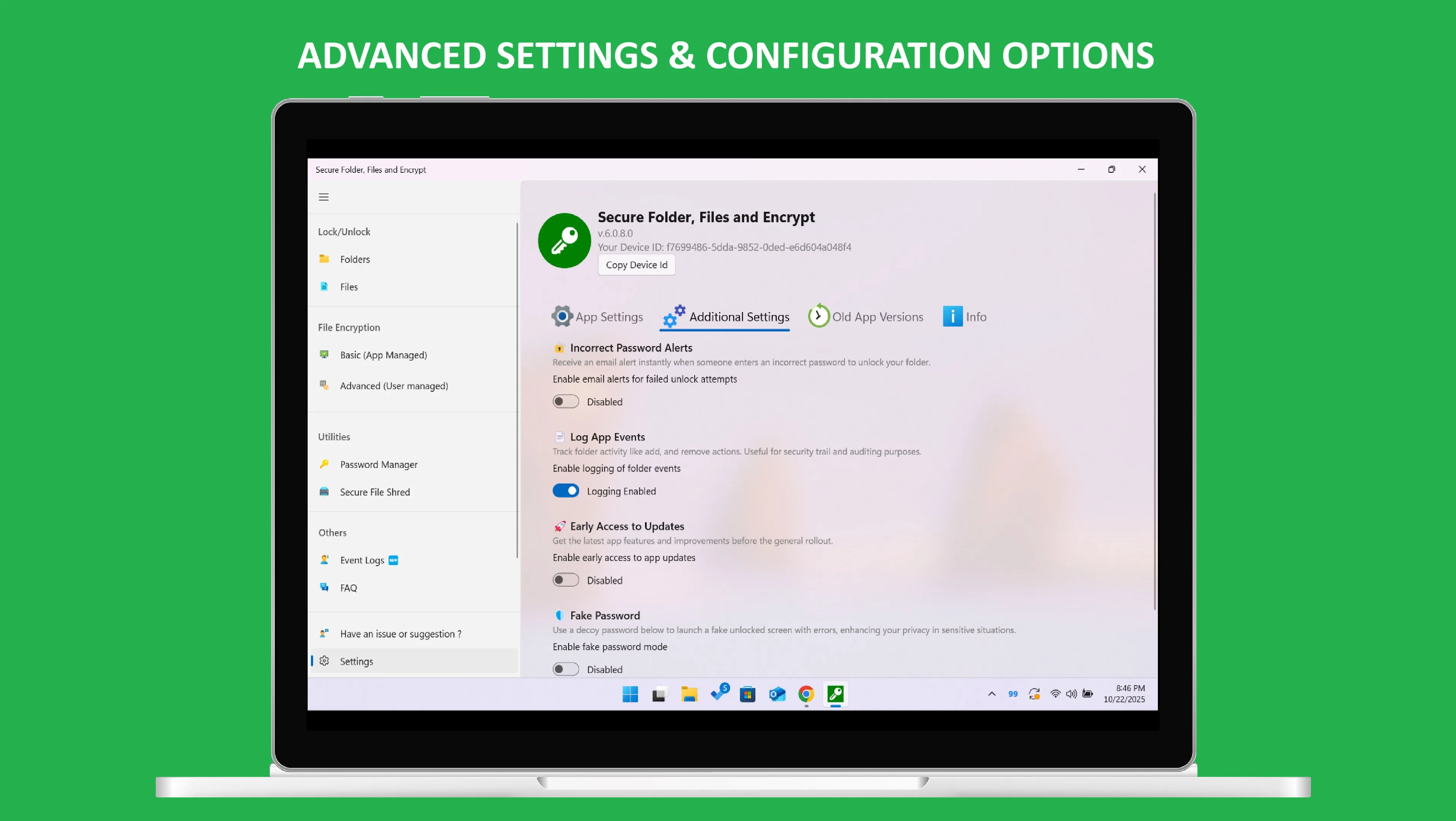 Secure Folder, Files and Encrypt screenshot 5