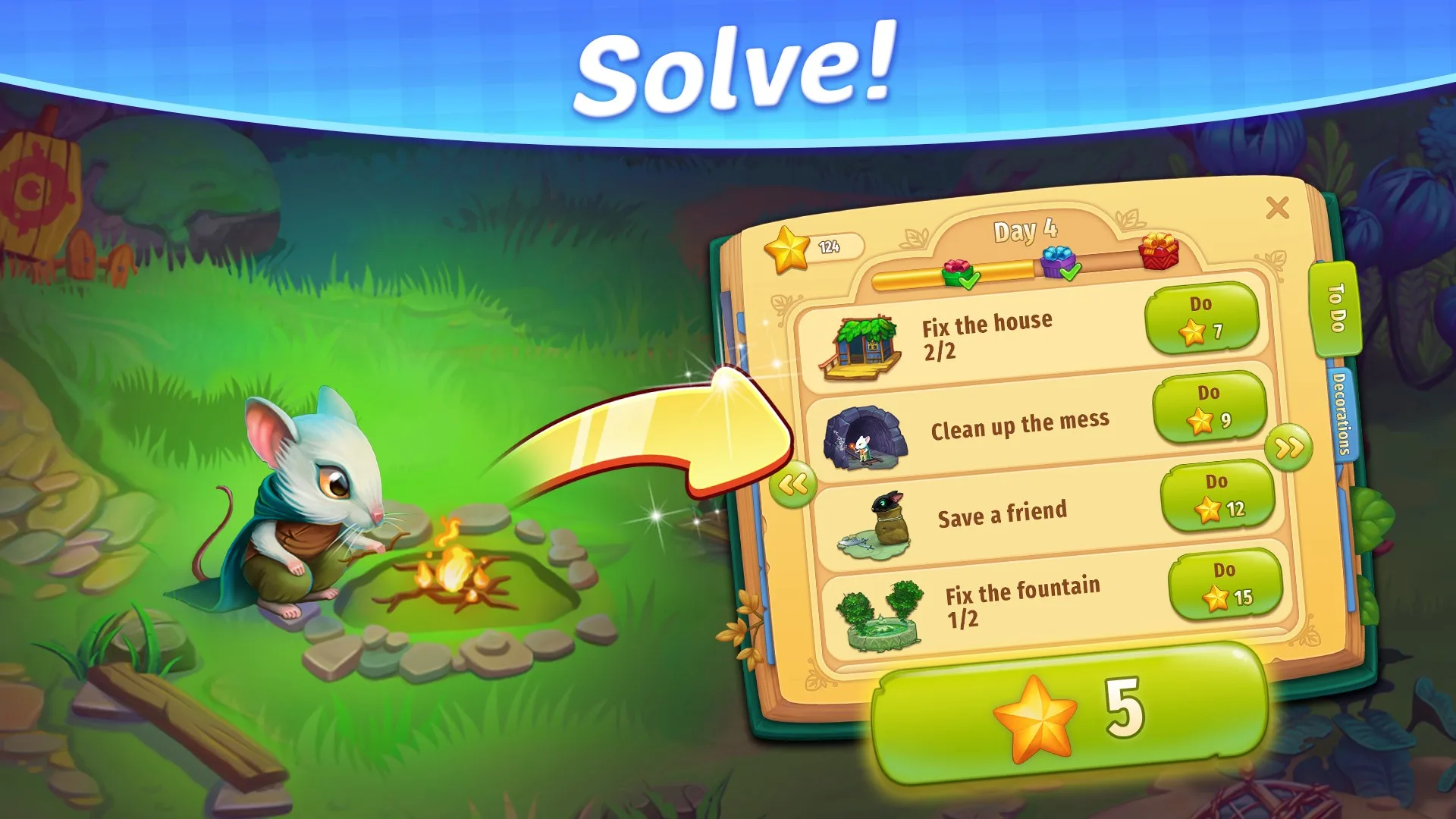 Strongblade - Match 3 Puzzle Game screenshot 2