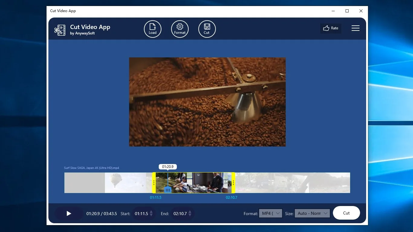 Cut Video App screenshot 1