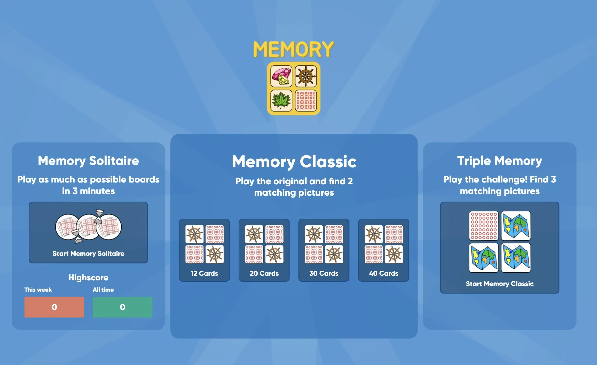 Memory Game Classic screenshot 3