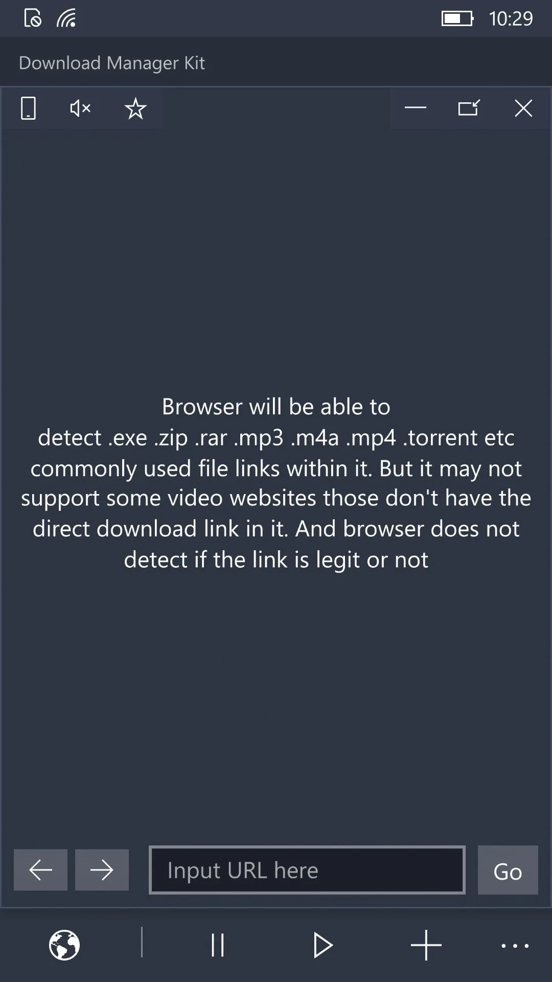 Gestor de Descargas screenshot 2