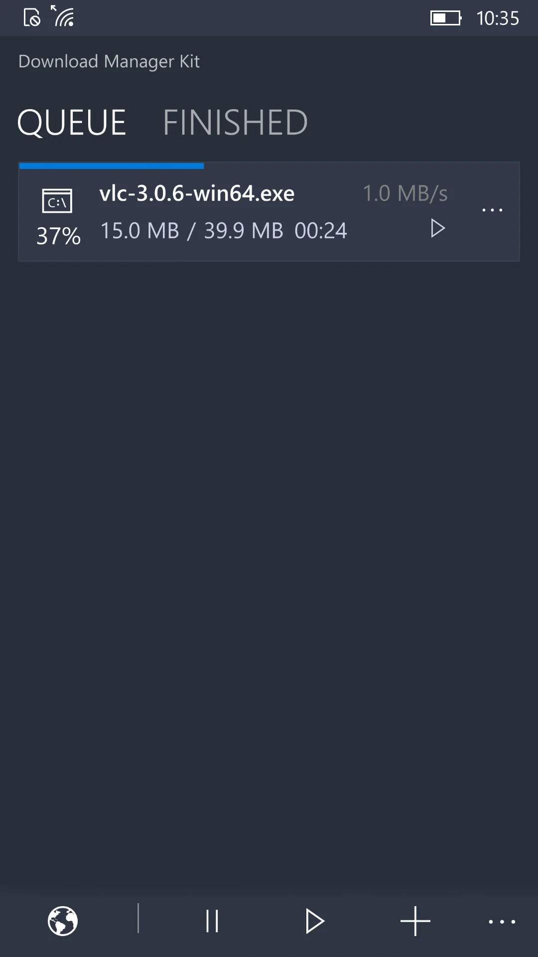 Gestor de Descargas screenshot 3