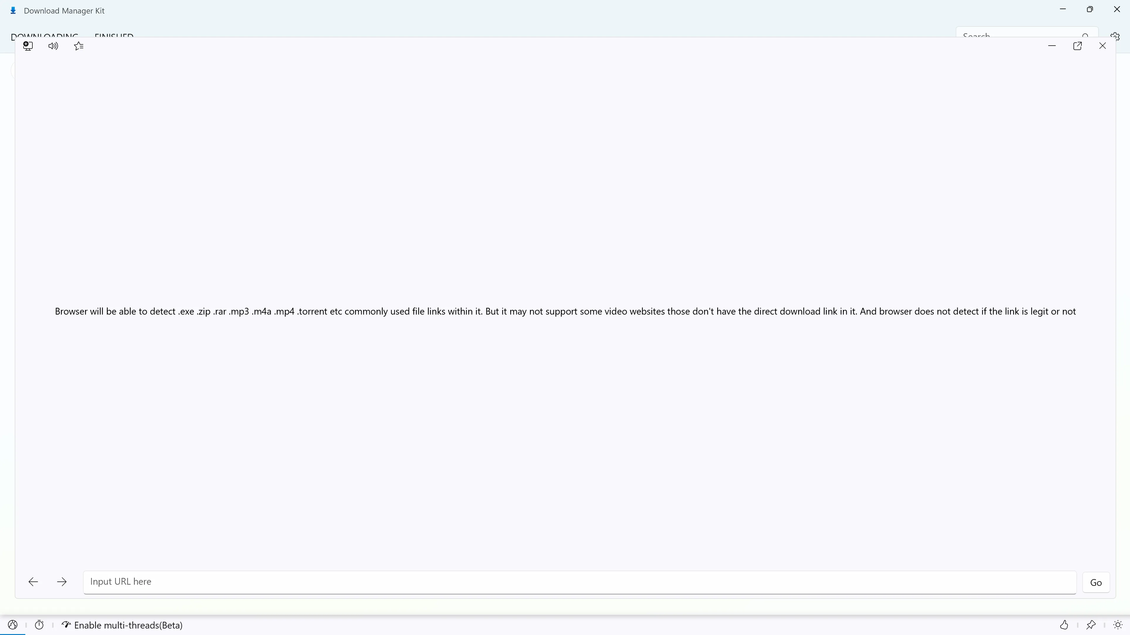 Gestor de Descargas screenshot 5
