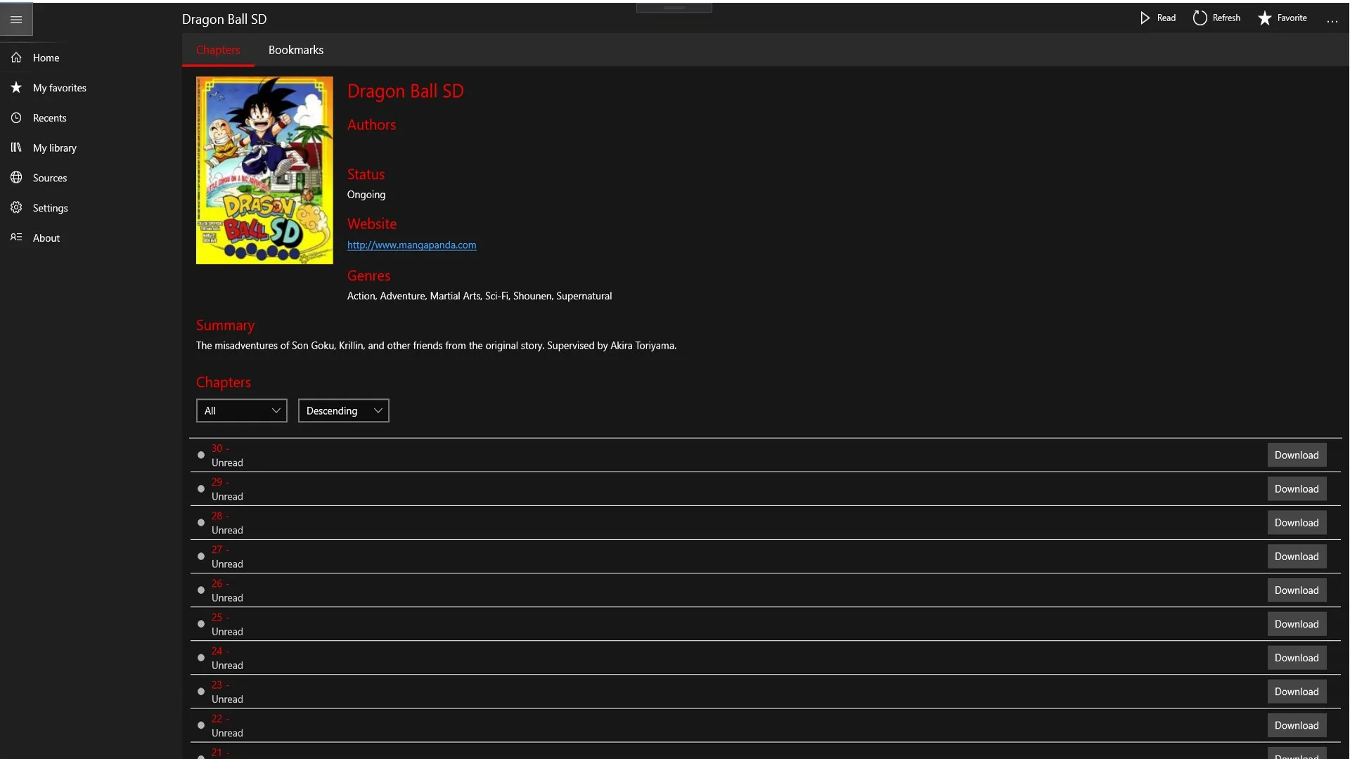 Manga Pixie screenshot 1