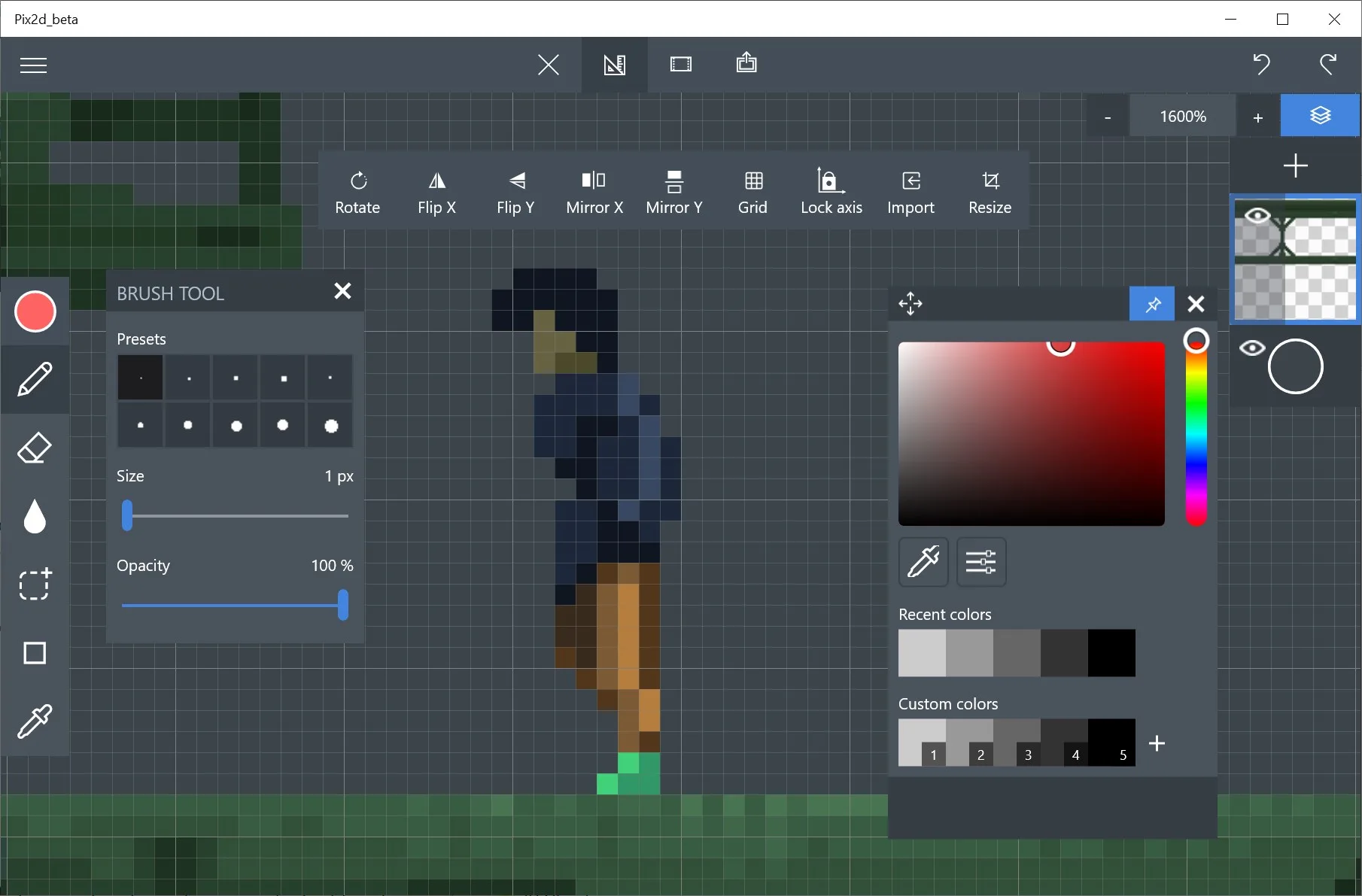 Pixel Art Studio Free screenshot 1