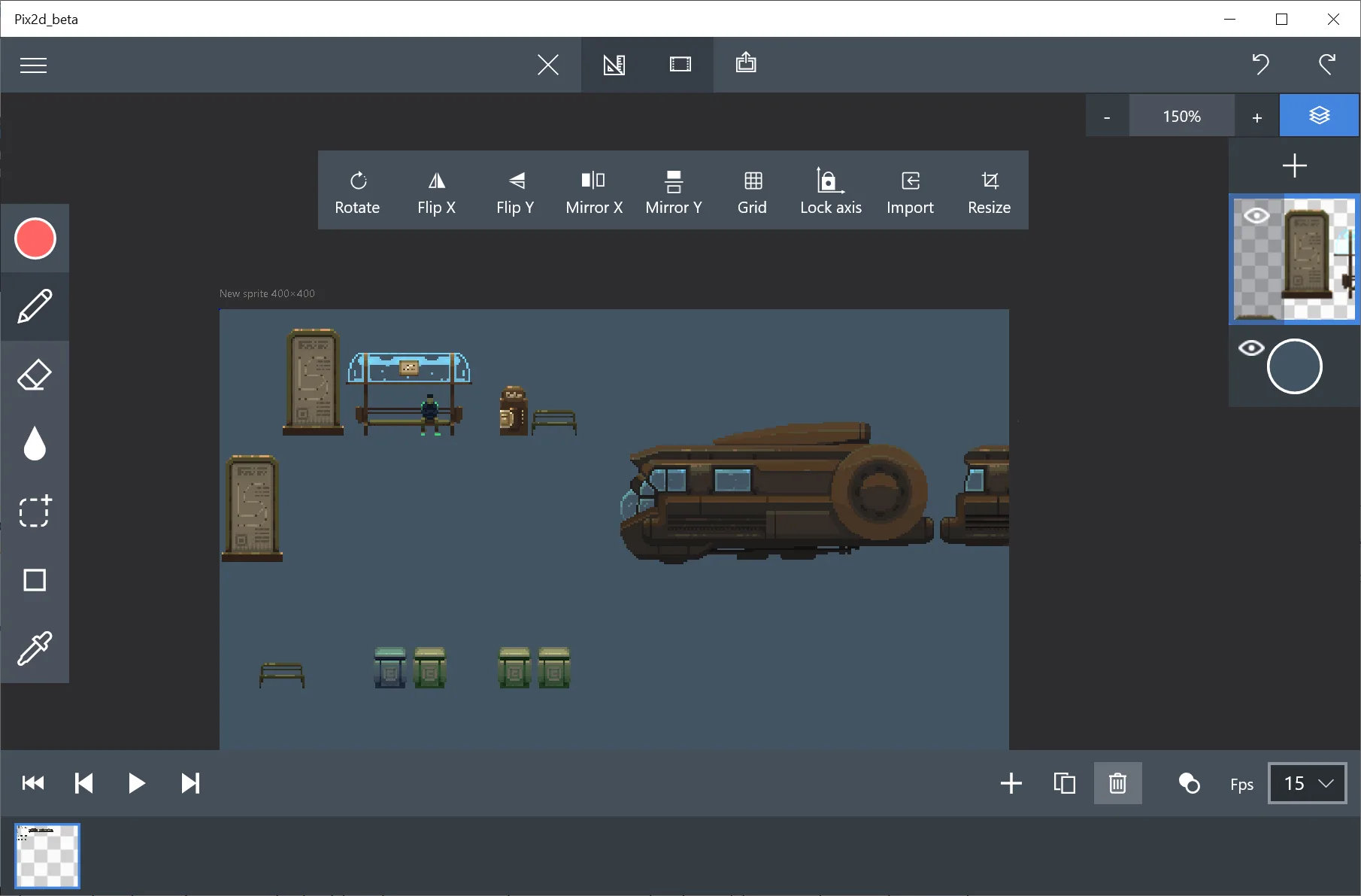 Pixel Art Studio Free screenshot 2