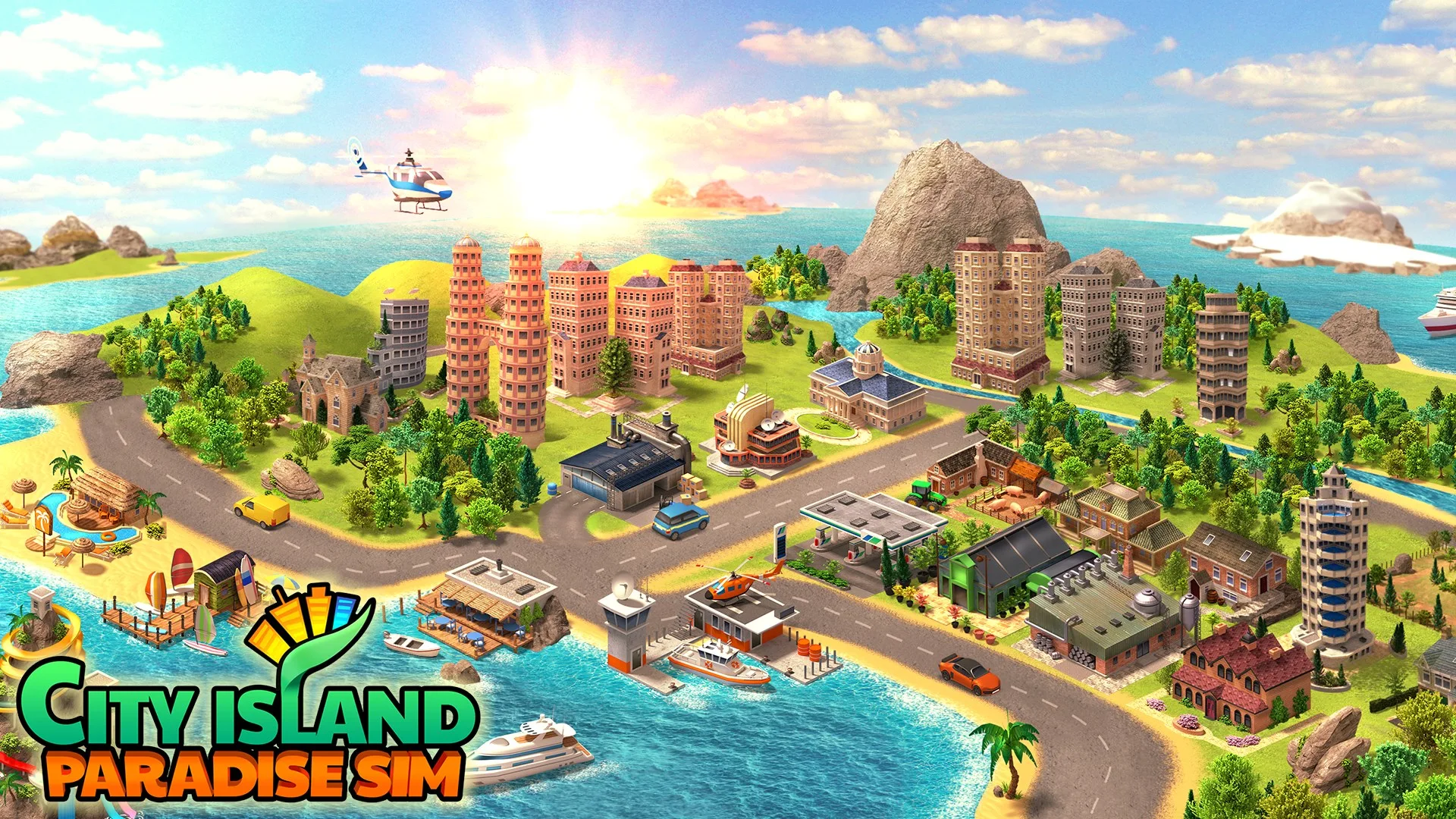 City Island: Paradise Sim screenshot 1