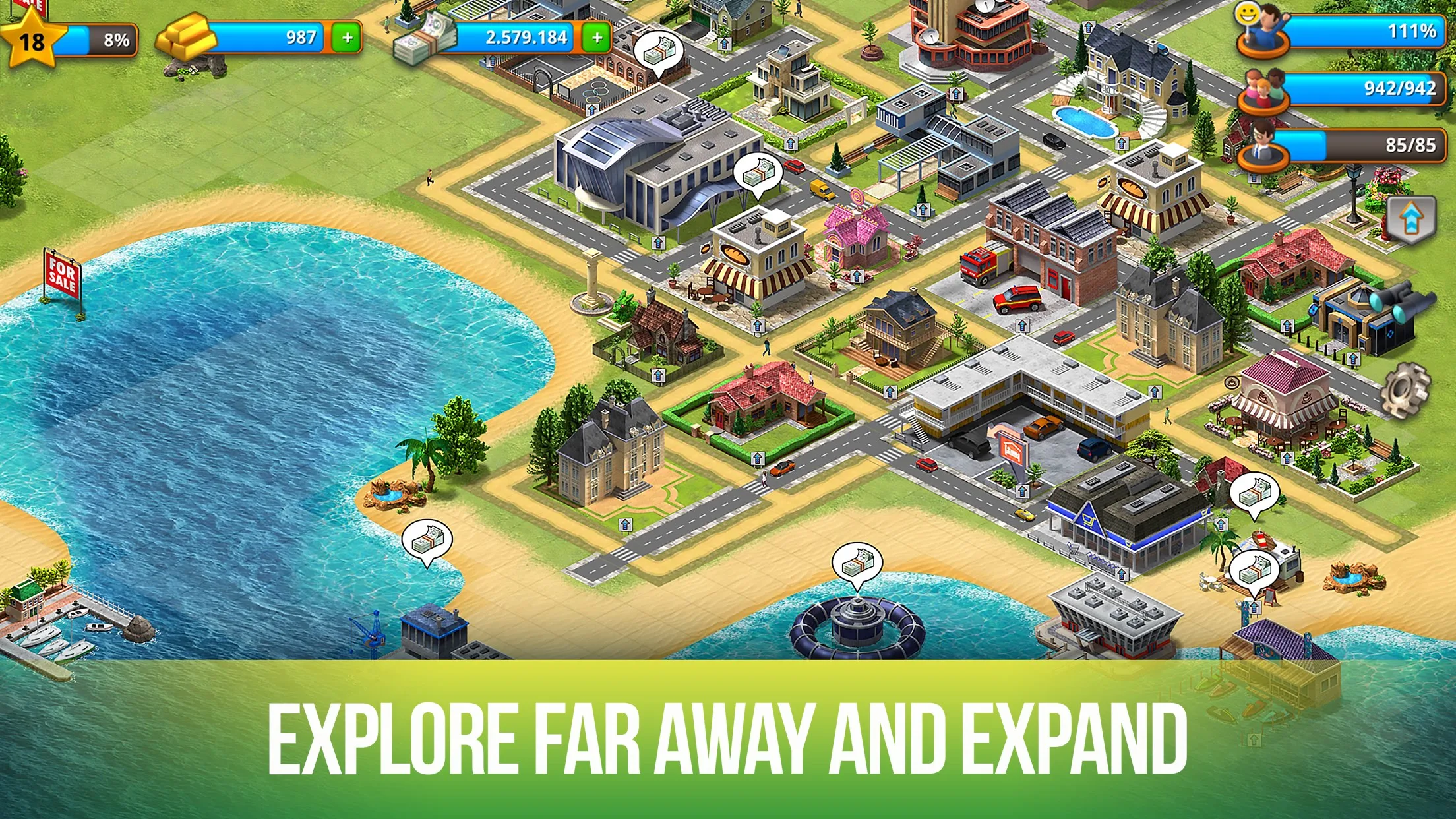City Island: Paradise Sim screenshot 2