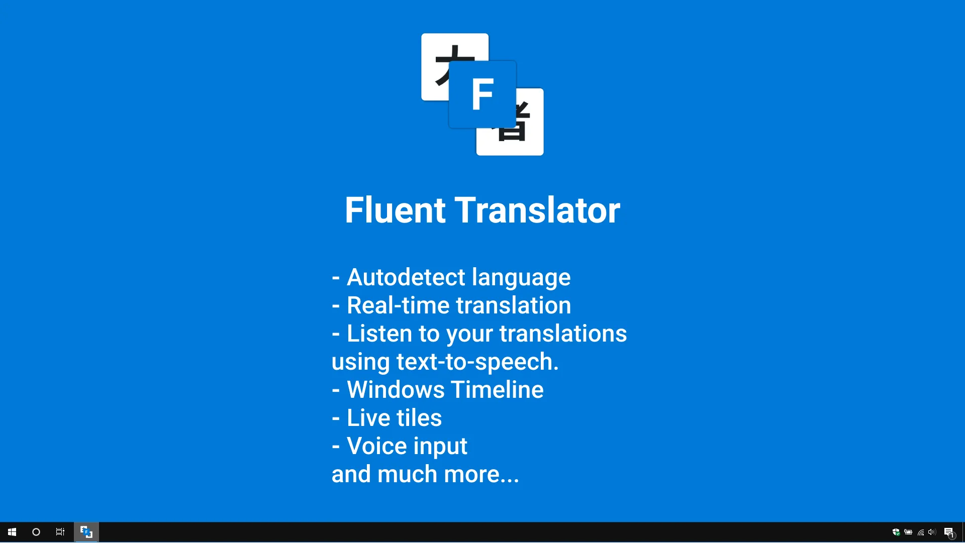 Fluent Translator screenshot 5