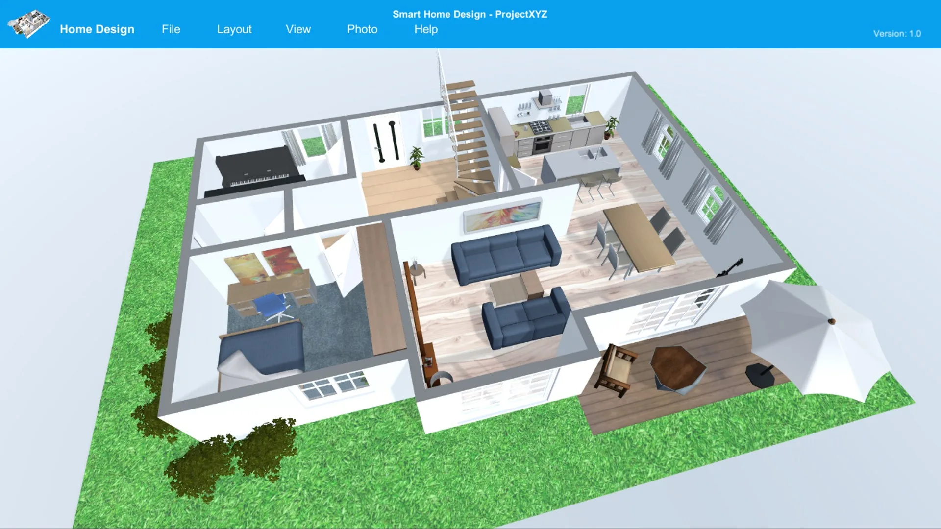 Smart Home Design | 3D Floor Plan screenshot 1