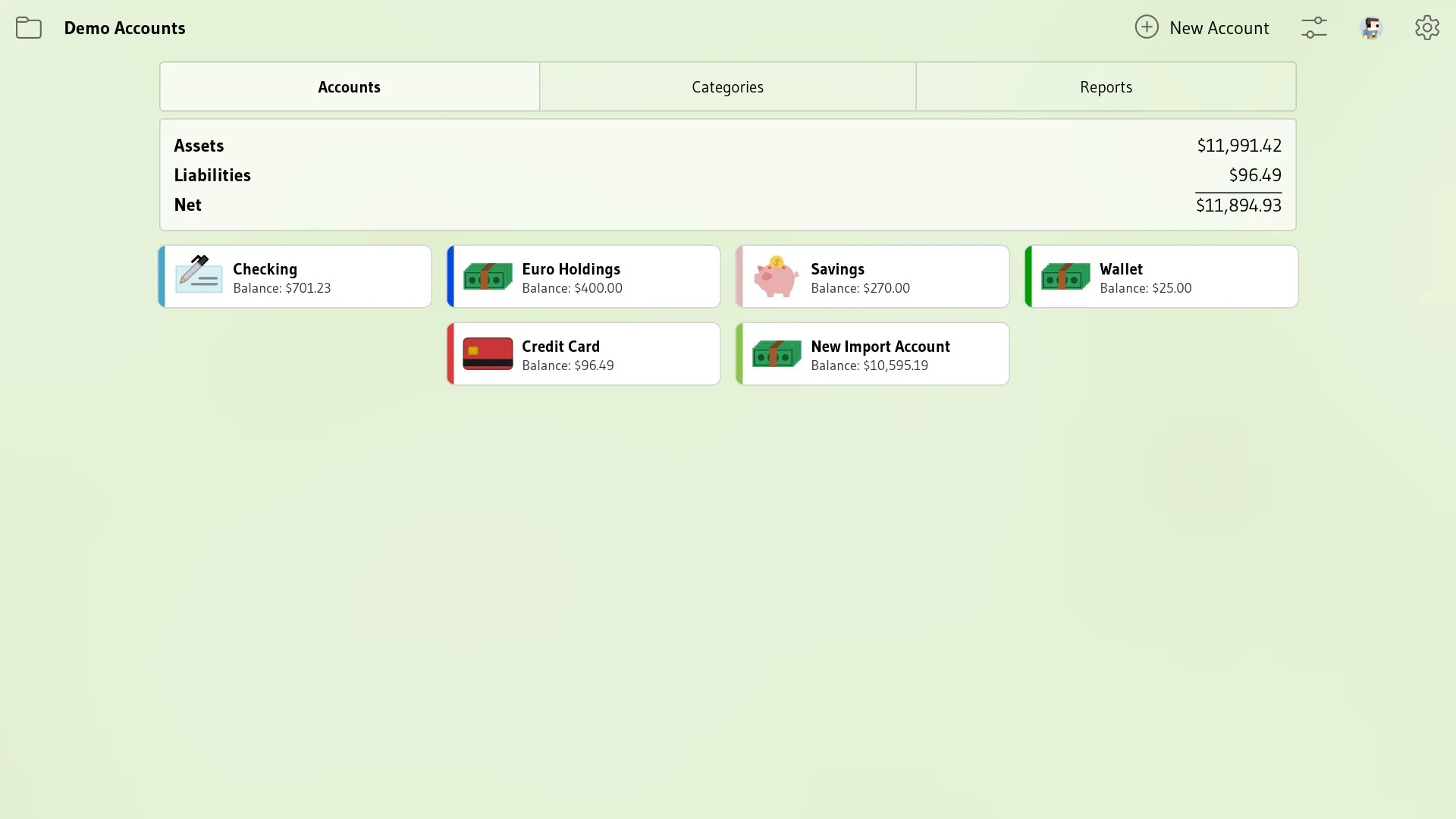 EZ Register screenshot 1