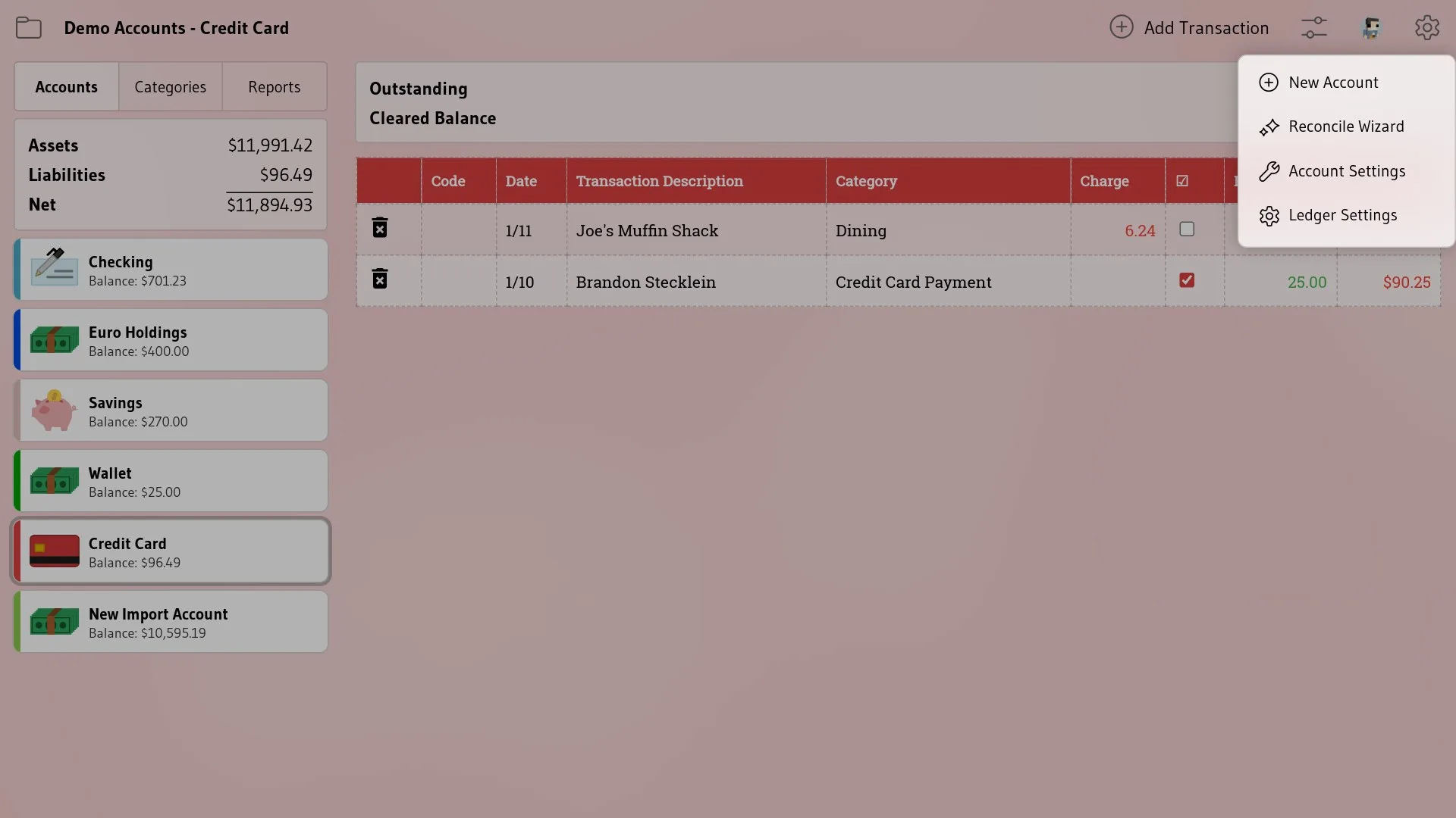 EZ Register screenshot 4