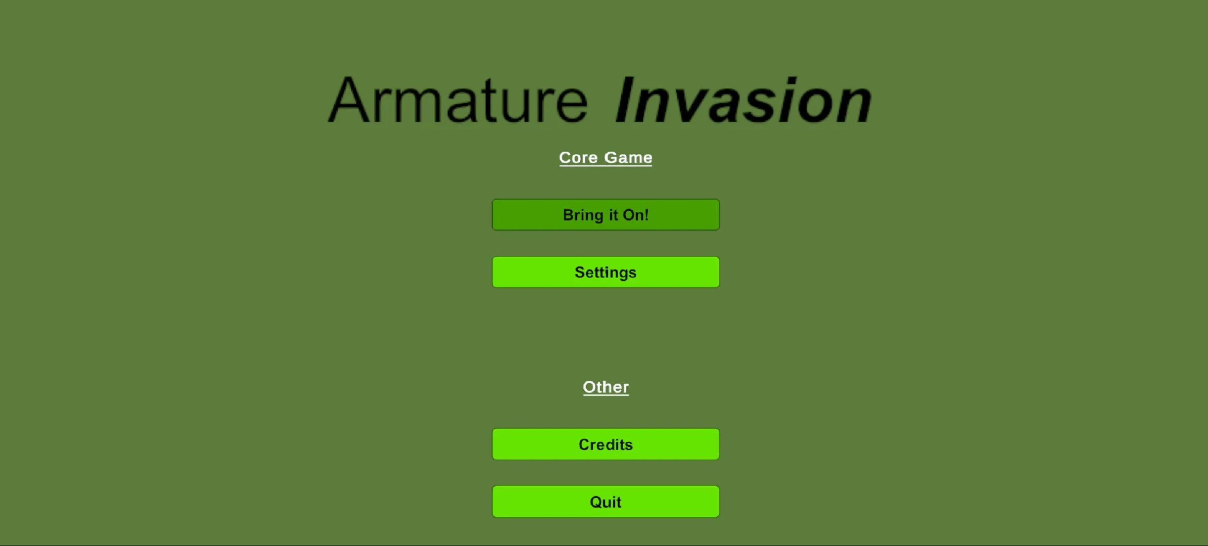 Armature Invasion screenshot 1