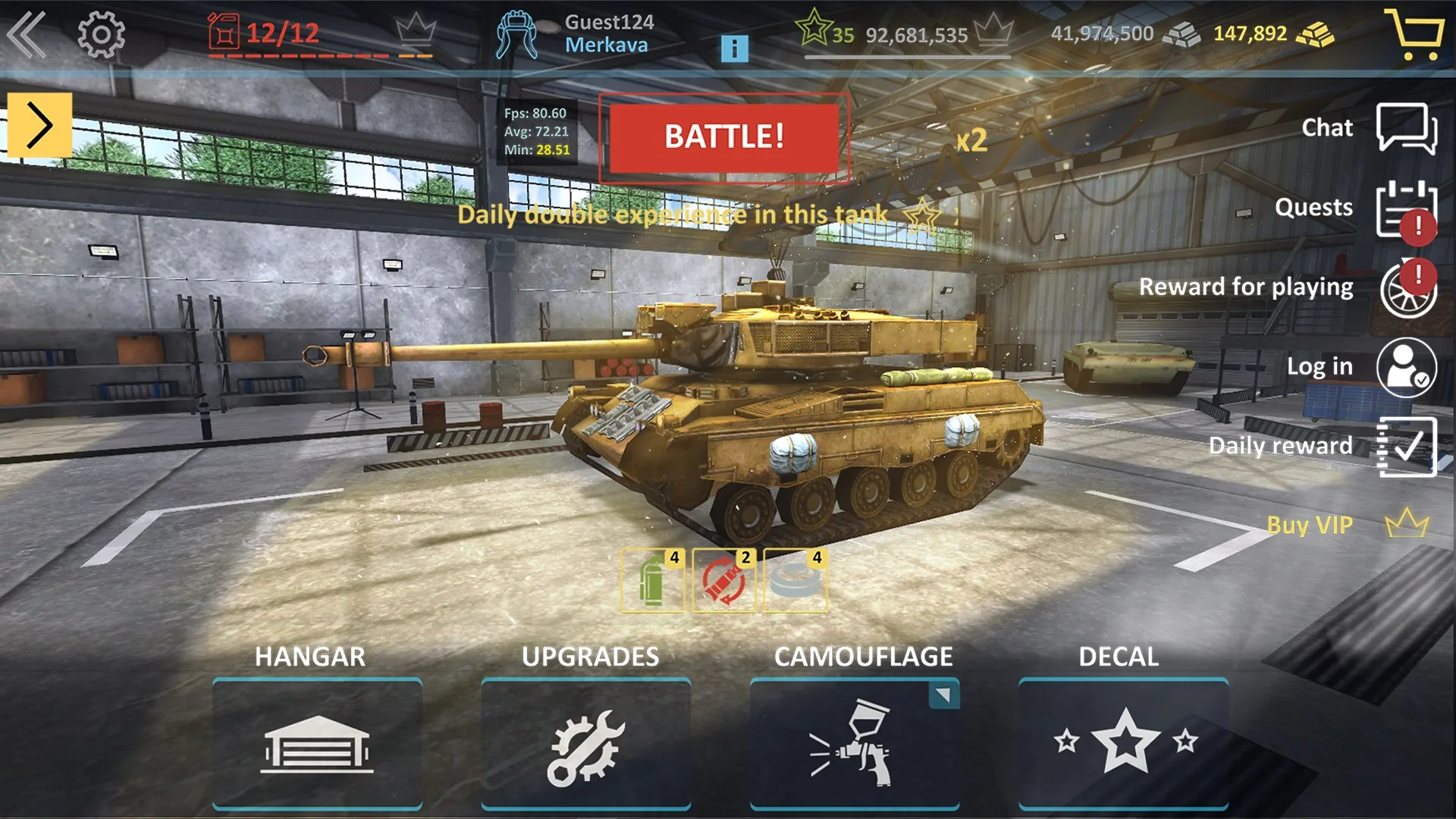 Modern Assault Tanks：Танки Онлайн screenshot 2