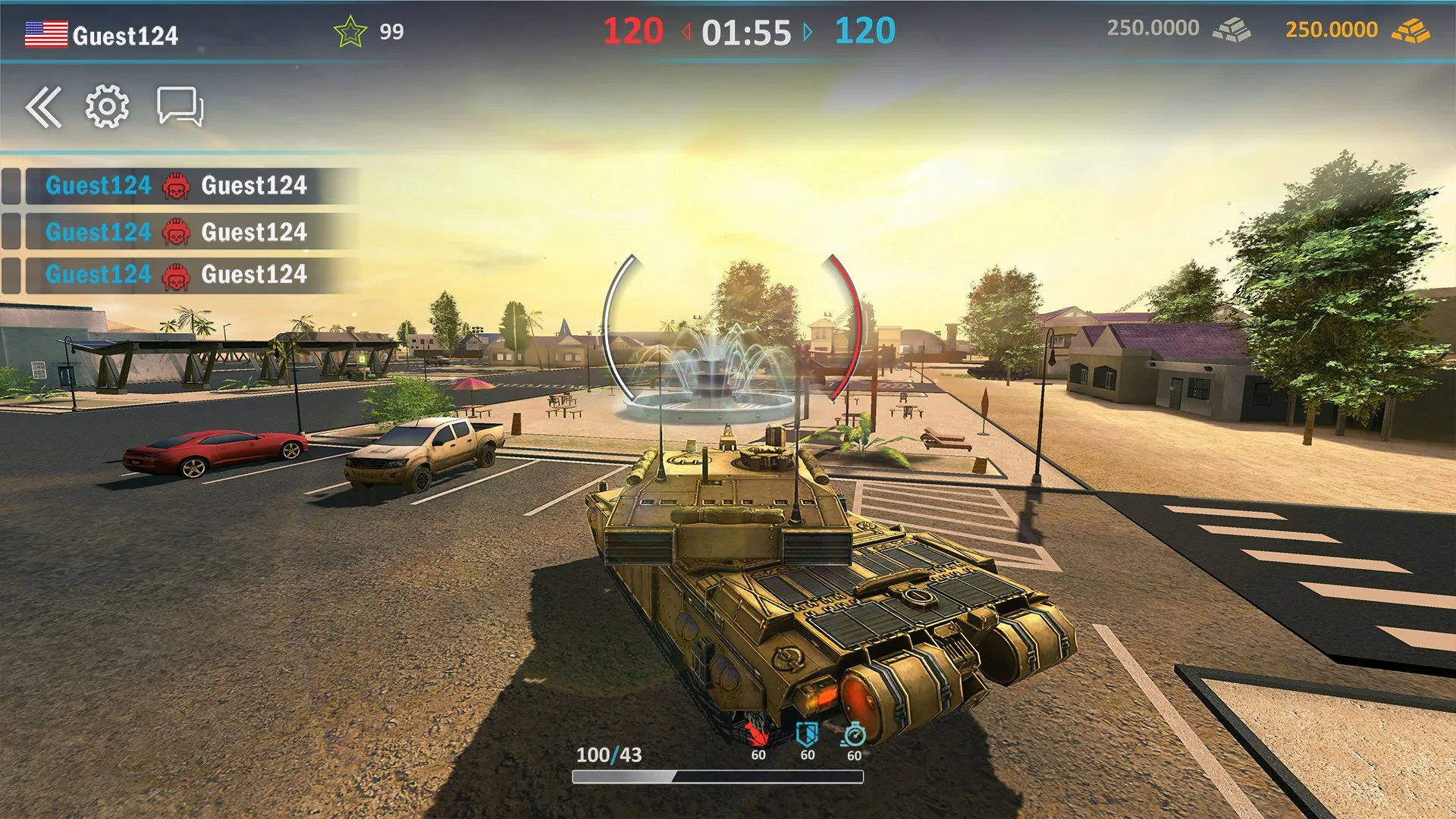 Modern Assault Tanks：Танки Онлайн screenshot 5
