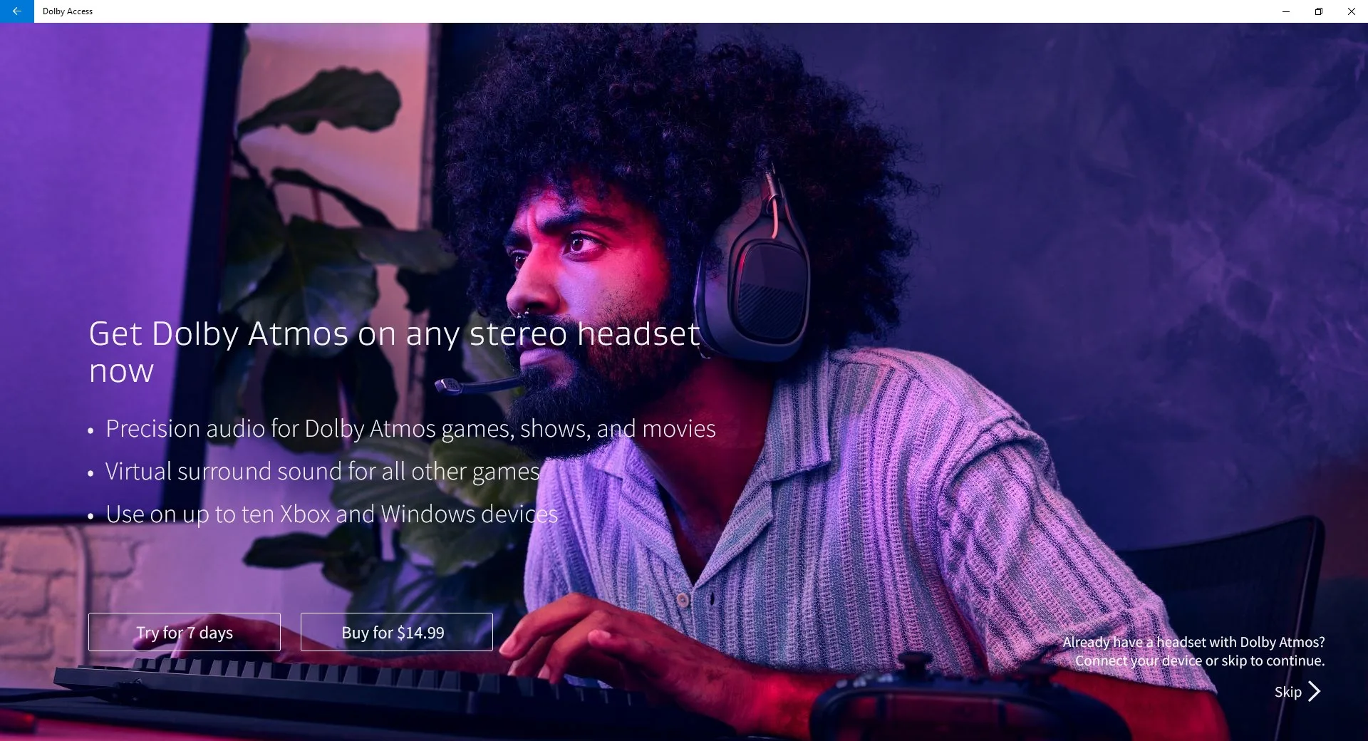 Dolby Access screenshot 1