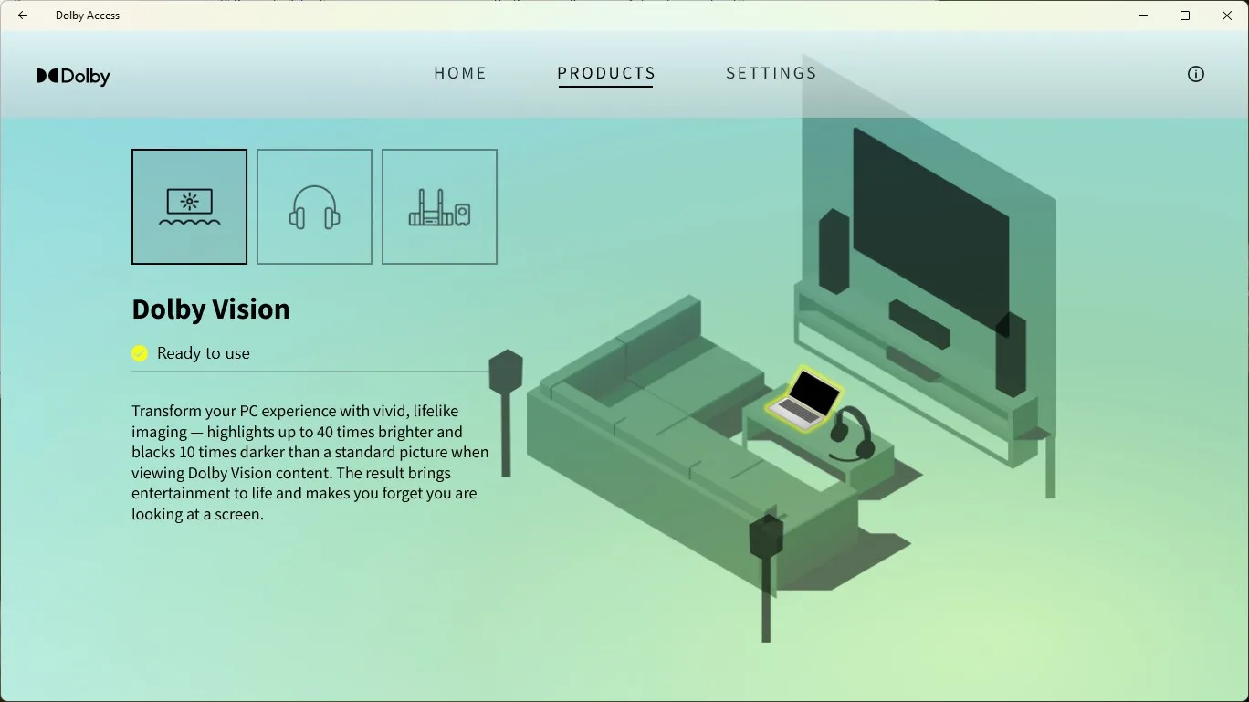 Dolby Access screenshot 2