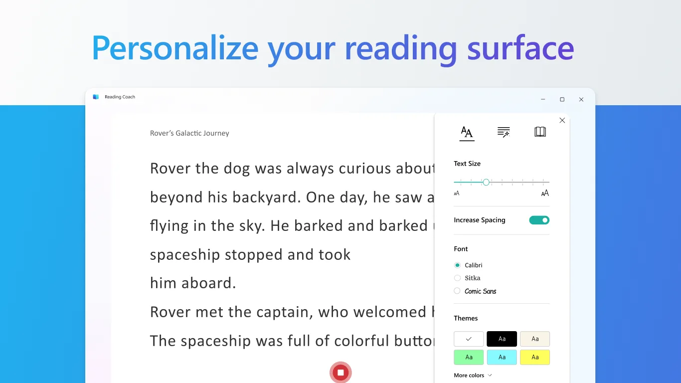 Reading Coach screenshot 1