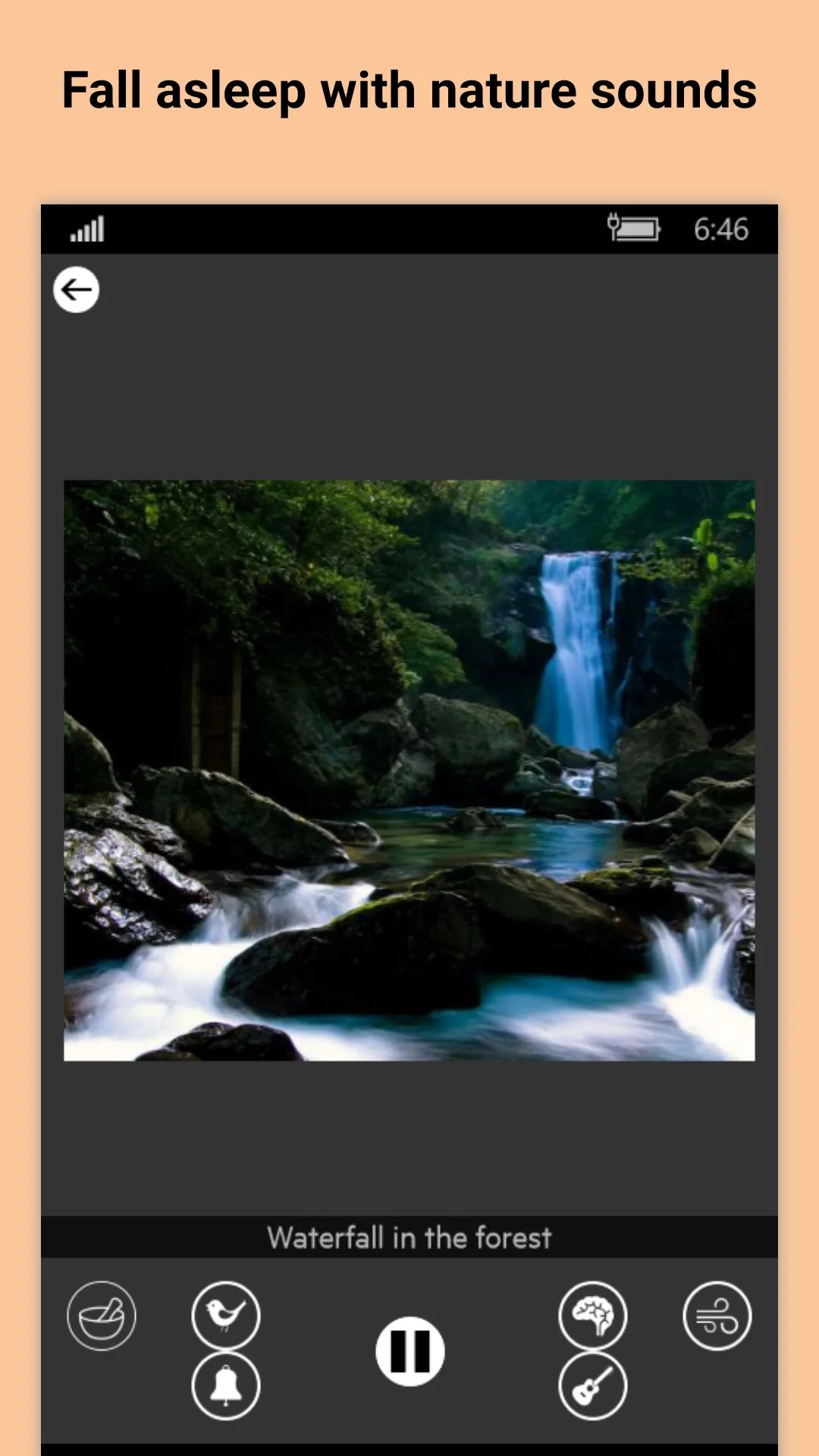 Relájese en el bosque - Sonidos de la naturaleza screenshot 1