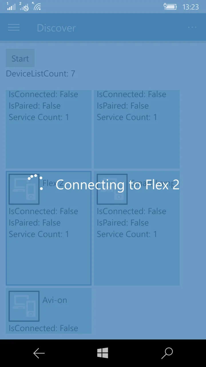 Bluetooth LE Explorer screenshot 3