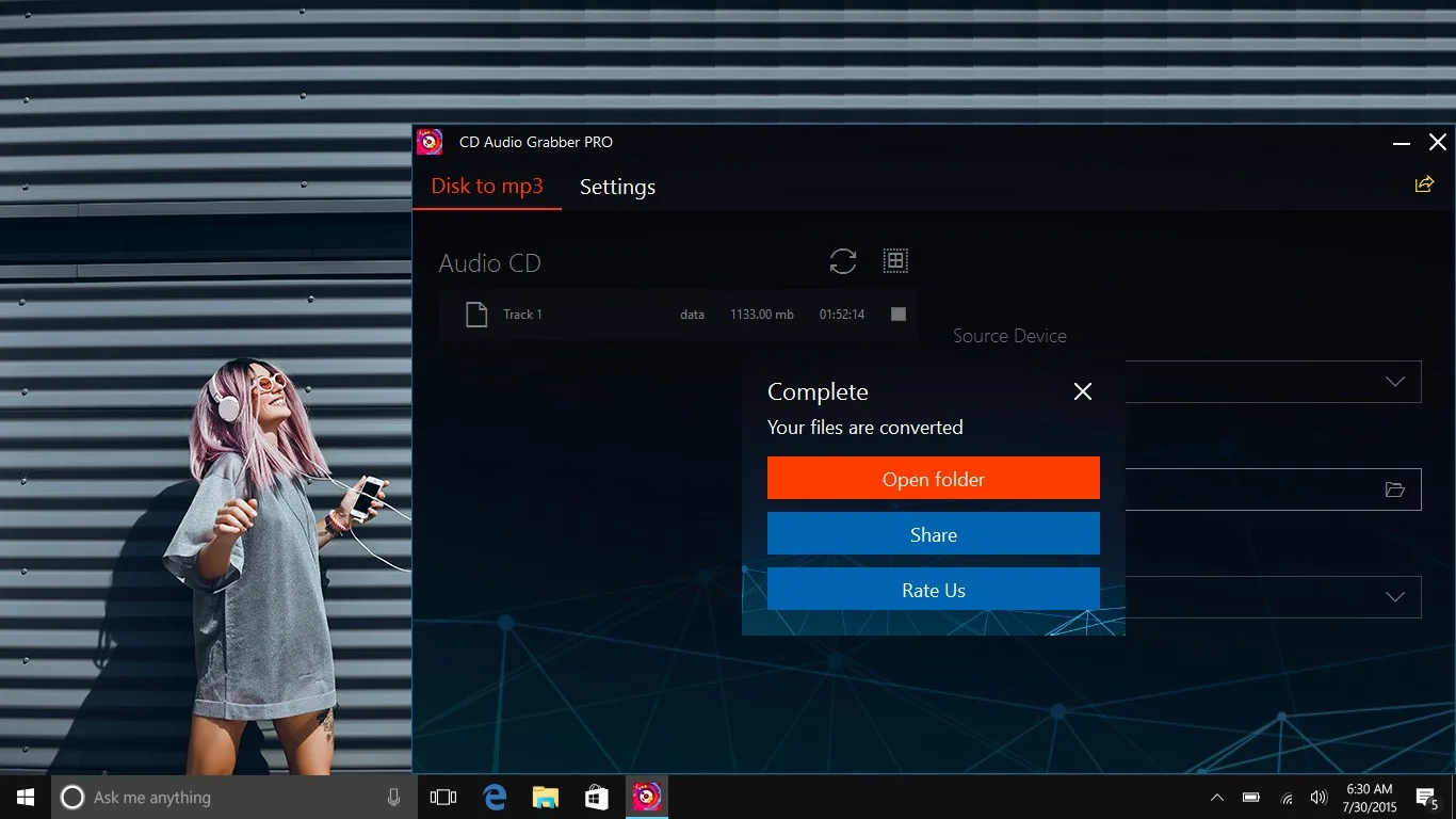 CD Audio Grabber PRO screenshot 3