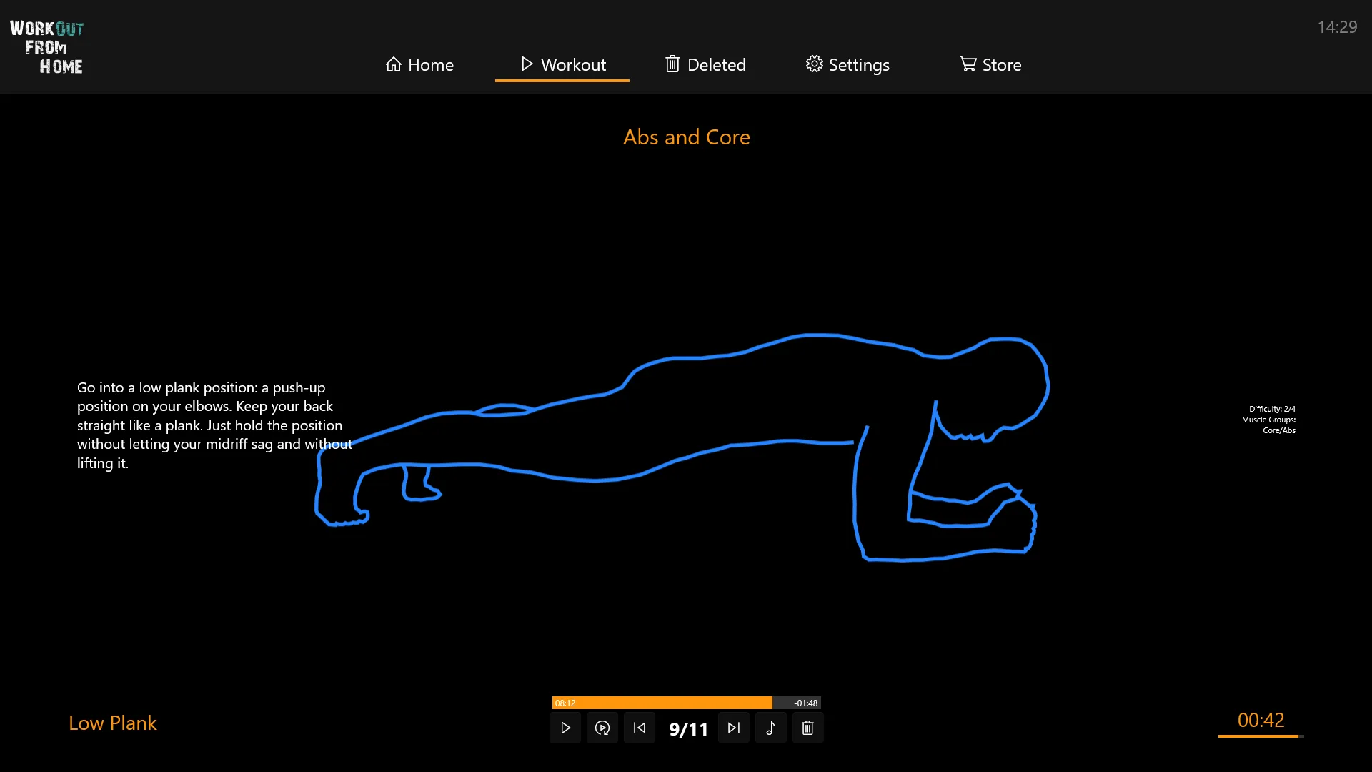 Workout From Home screenshot 2
