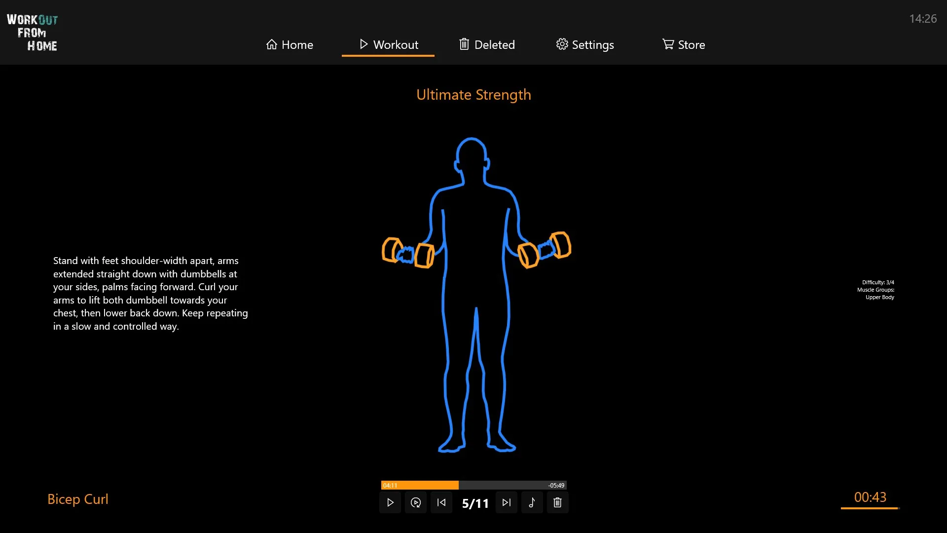 Workout From Home screenshot 3
