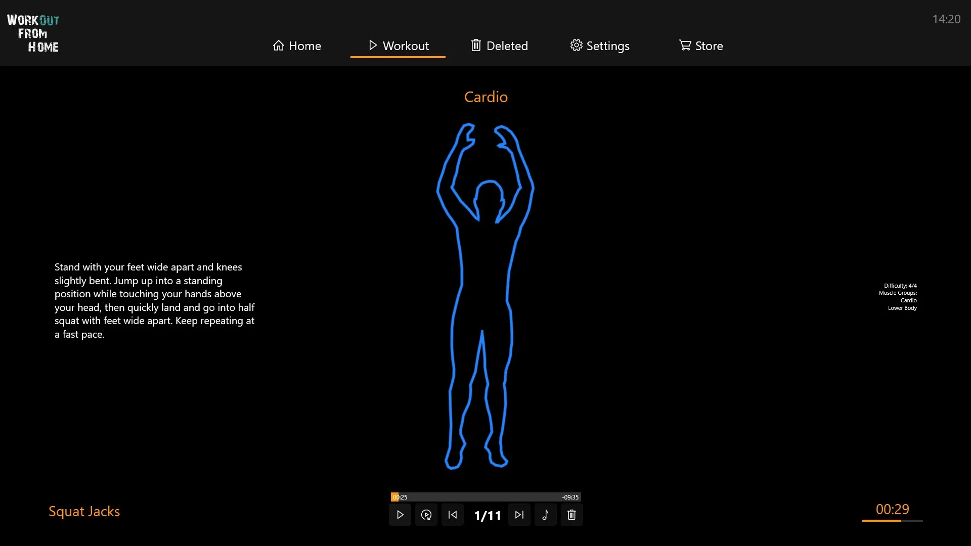 Workout From Home screenshot 4